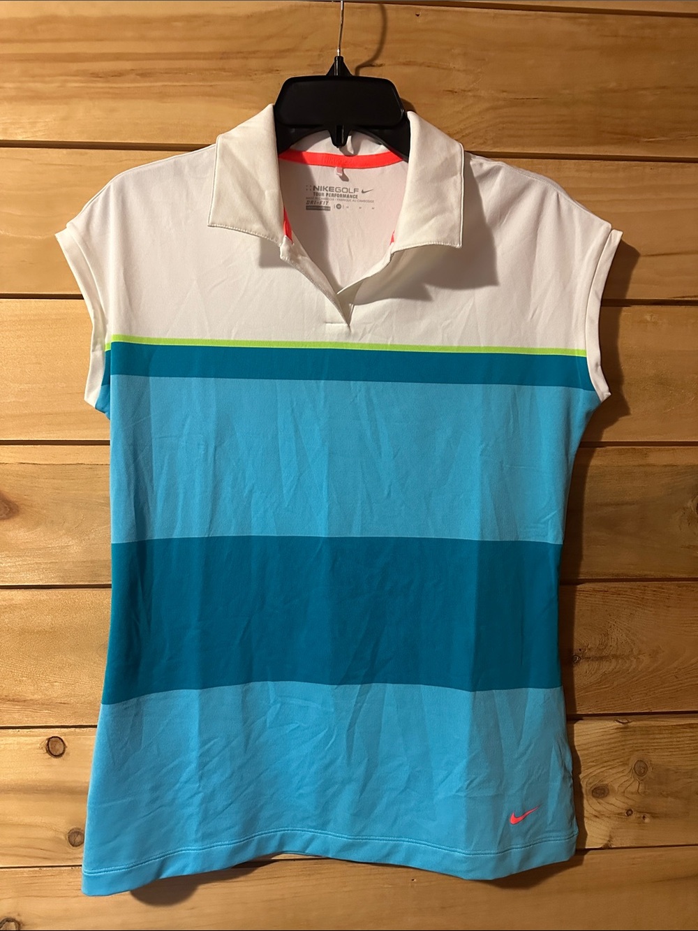 Women's Nike Golf Tour Performance Women's Dri-Fit fitted Polo Size Med